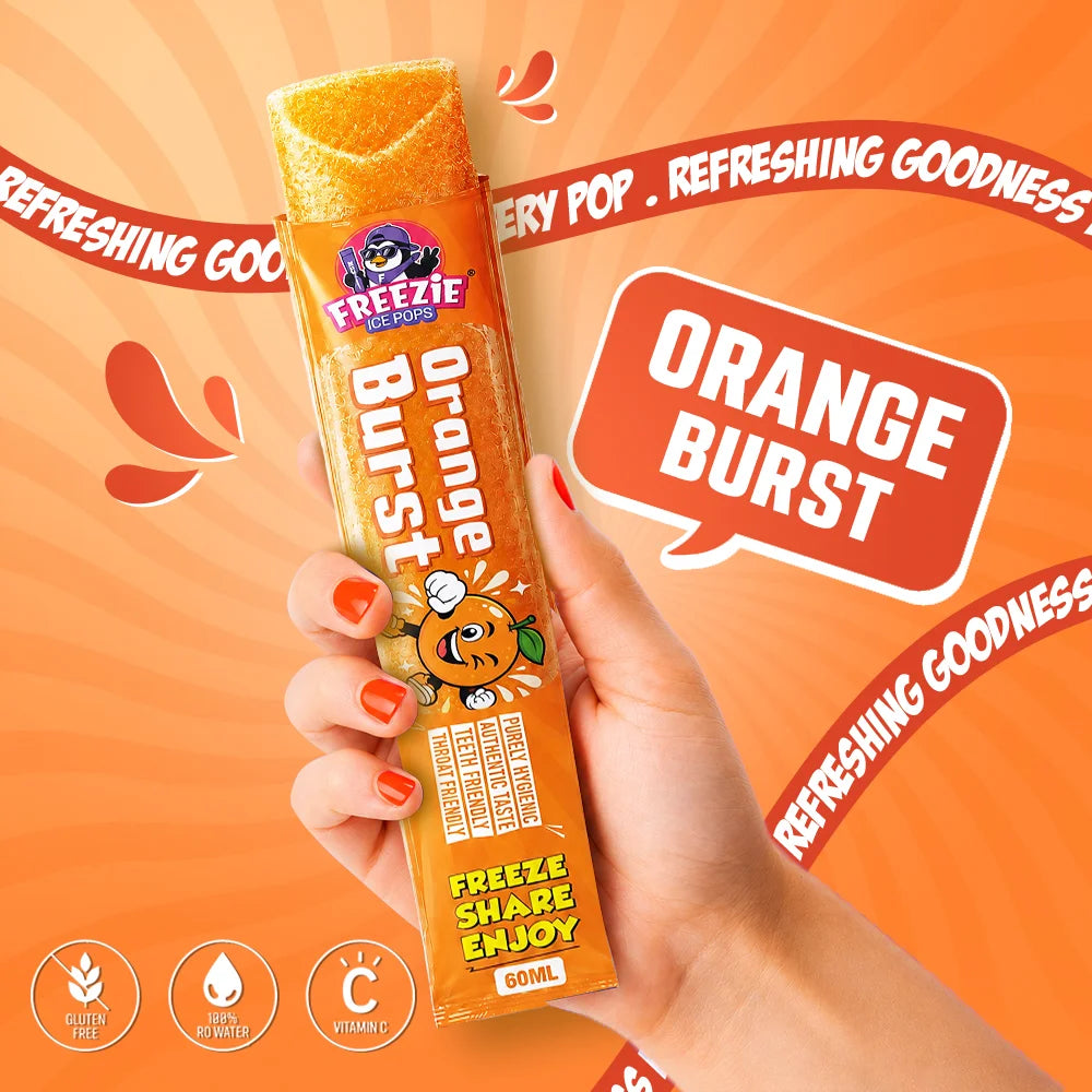 Orange Burst (Pack of 16 Pcs)