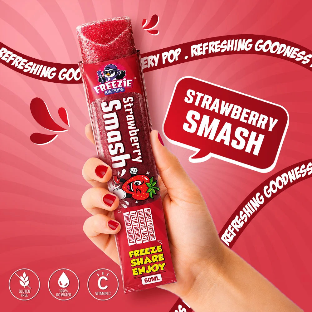 Strawberry Smash (Pack of 16 pcs)