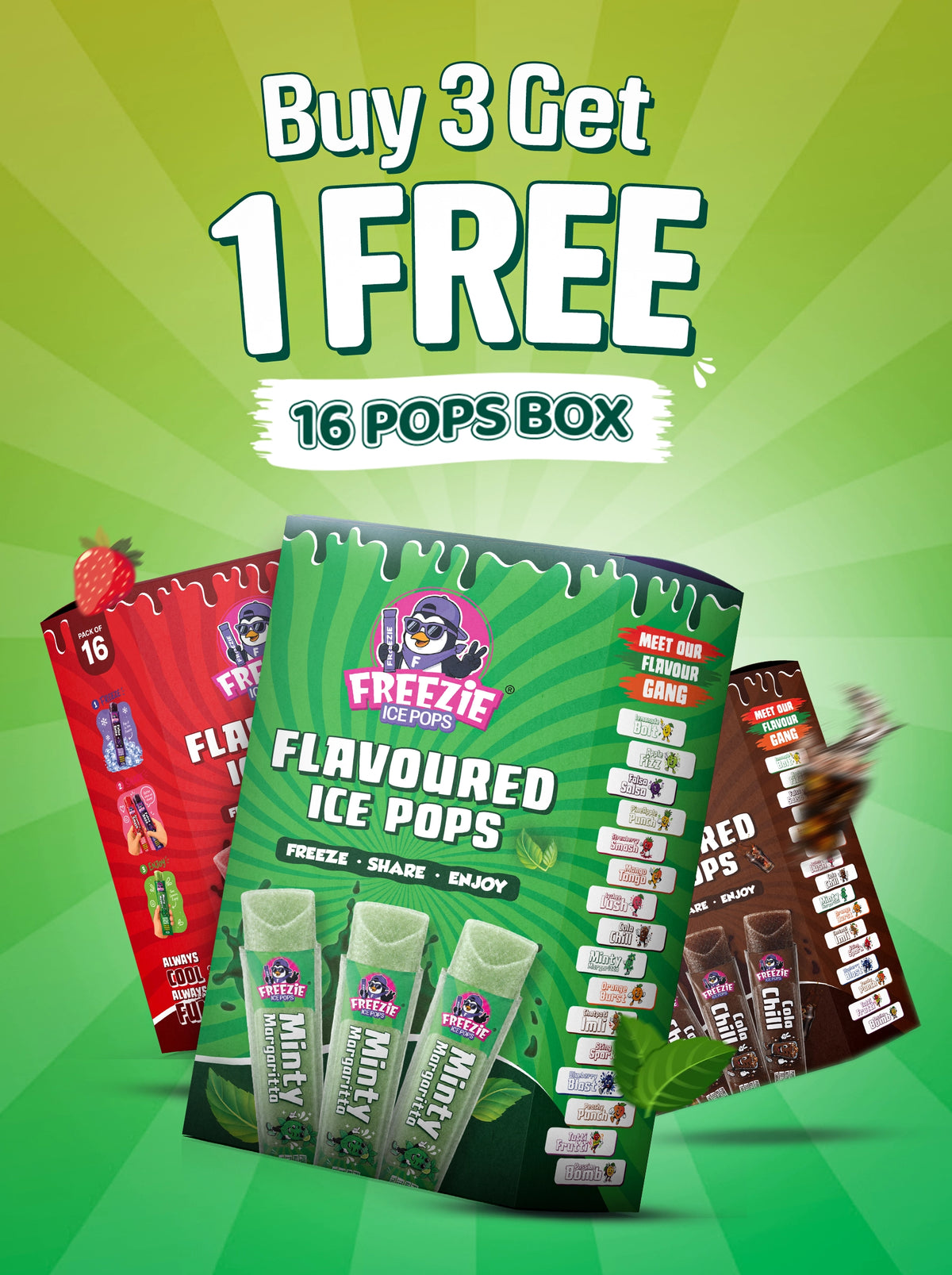 Buy 3 Get 1 Free Chill Squad