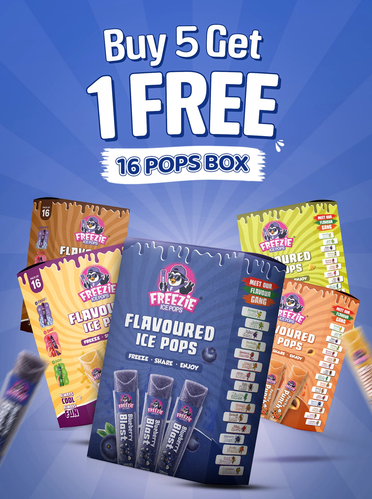 Buy 5 Get 1 Free Mega Chill