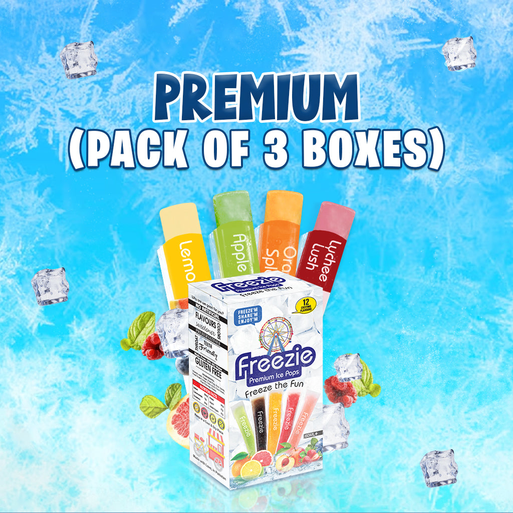 Premium Flavors Pack of 3 Boxes (36 Pcs)