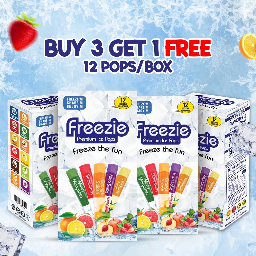 Buy 3 Boxes Get 1 Free Box (12/Box)