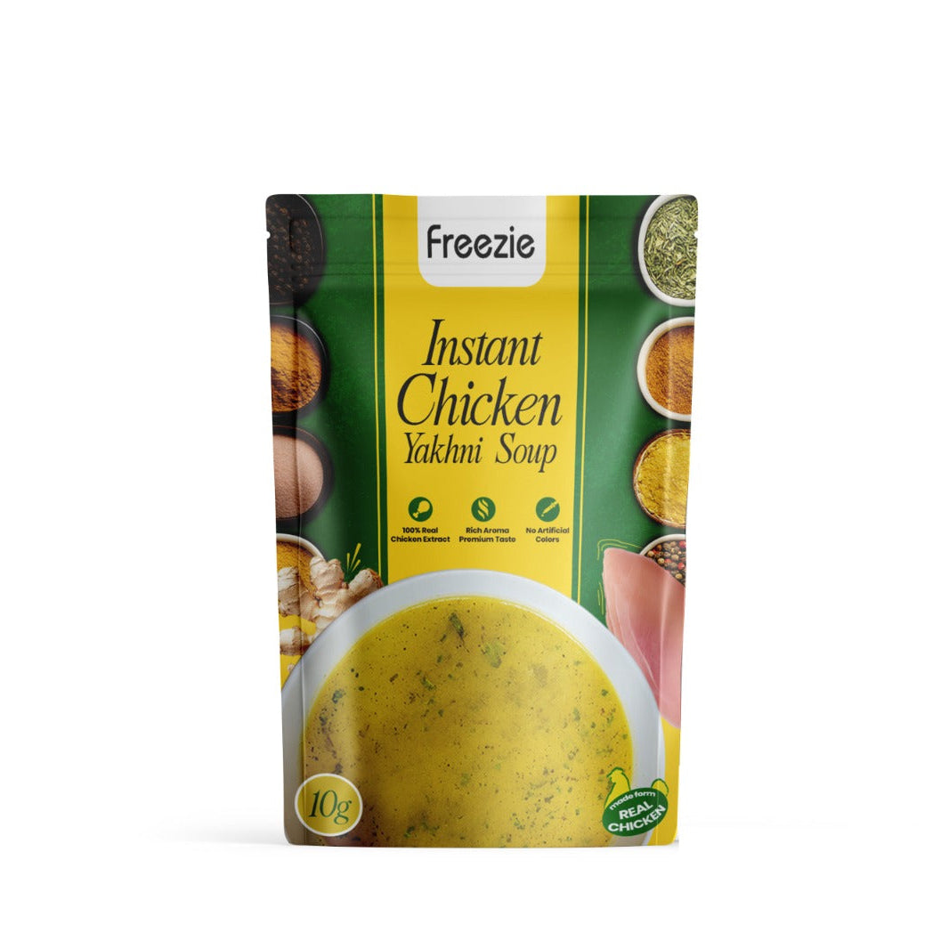 Instant Chicken Yakhni Soup ( Made From Real Chicken )