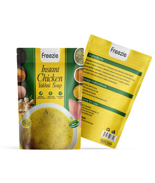 Instant Chicken Yakhni Soup ( Made From Real Chicken )