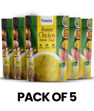 Instant Chicken Yakhni Soup ( Made From Real Chicken )