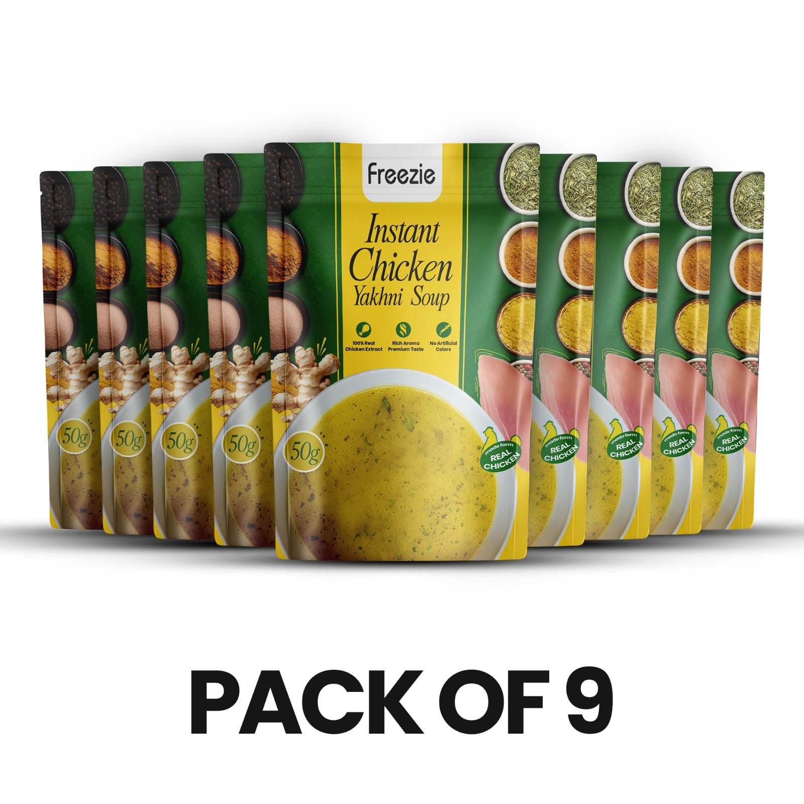 Instant Chicken Yakhni Soup ( Made From Real Chicken )