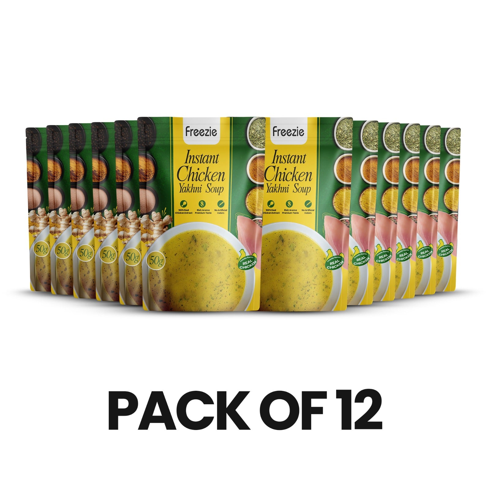 Instant Chicken Yakhni Soup ( Made From Real Chicken )