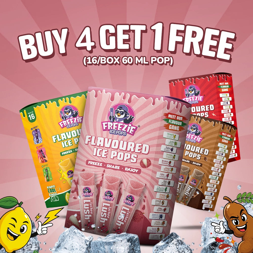 Buy 4 Boxes Get 1 Free Box (16/Box 60 Ml Pop)